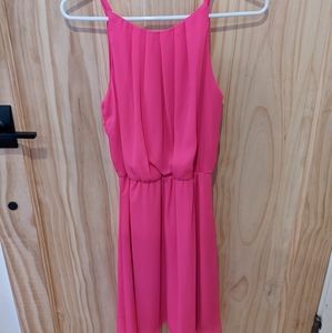 Tacera hot pink summer dress